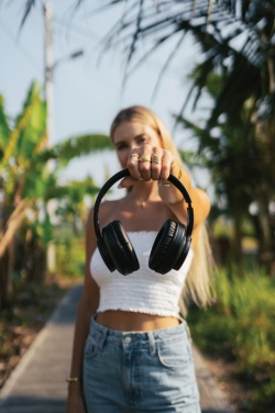 Logotrade ziemassvētku dāvanas foto: Terra RCS pārstrādāta alumīnija bezvadu austiņas