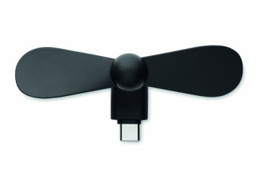 Logotrade ziemassvētku dāvanas foto: Pārnēsājams USB-C ventilators