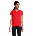 PLANET WOMEN Polo 170g, Sarkans