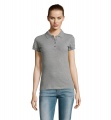 PASSION WOMEN POLO 170g, Pelēkā melanža 2