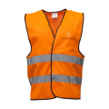 SafetyFirst drošības veste, fluorescējošs oranžs