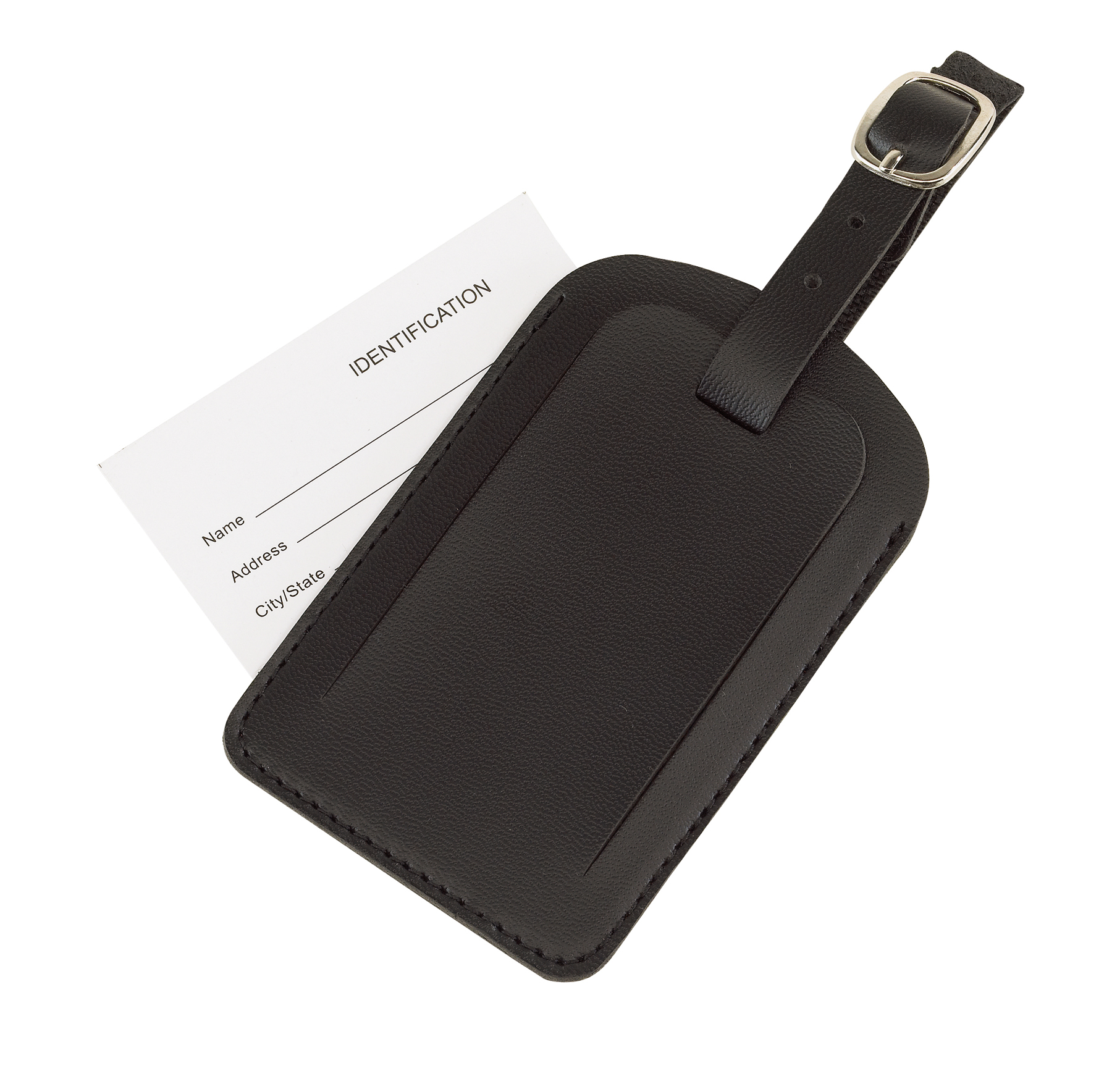 In Transit Luggage Tags in Black