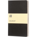 Журнал Moleskine Cahier L - в клетку, Сплошной черный