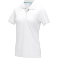 Graphite short sleeve women’s organic polo, Белый