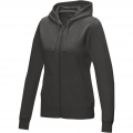 Ruby women’s organic recycled full zip hoodie, Штормовой серый