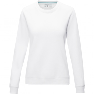 Лого трейд pекламные продукты фото: Jasper women’s organic recycled crewneck sweater