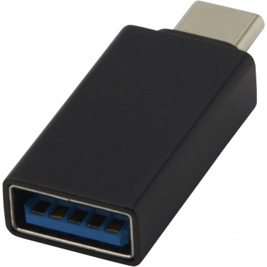 Логотрейд pекламные продукты картинка: ADAPT алюминиевый адаптер с USB-C на USB-A 3.0