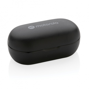 Логотрейд pекламные cувениры картинка: Motorola IPX5 TWS MOTO buds 85