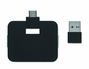 Логотрейд pекламные подарки картинка: 4-портовый USB-хаб