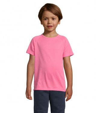 Логотрейд бизнес-подарки картинка: SPORTY KIDS T-SHIRT 140g