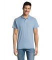 SUMMER II MEN Polo 170g, Небесно-голубой Пике