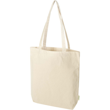 Логотрейд pекламные подарки картинка: Orissa 270 g/m² organic tote bag 10L