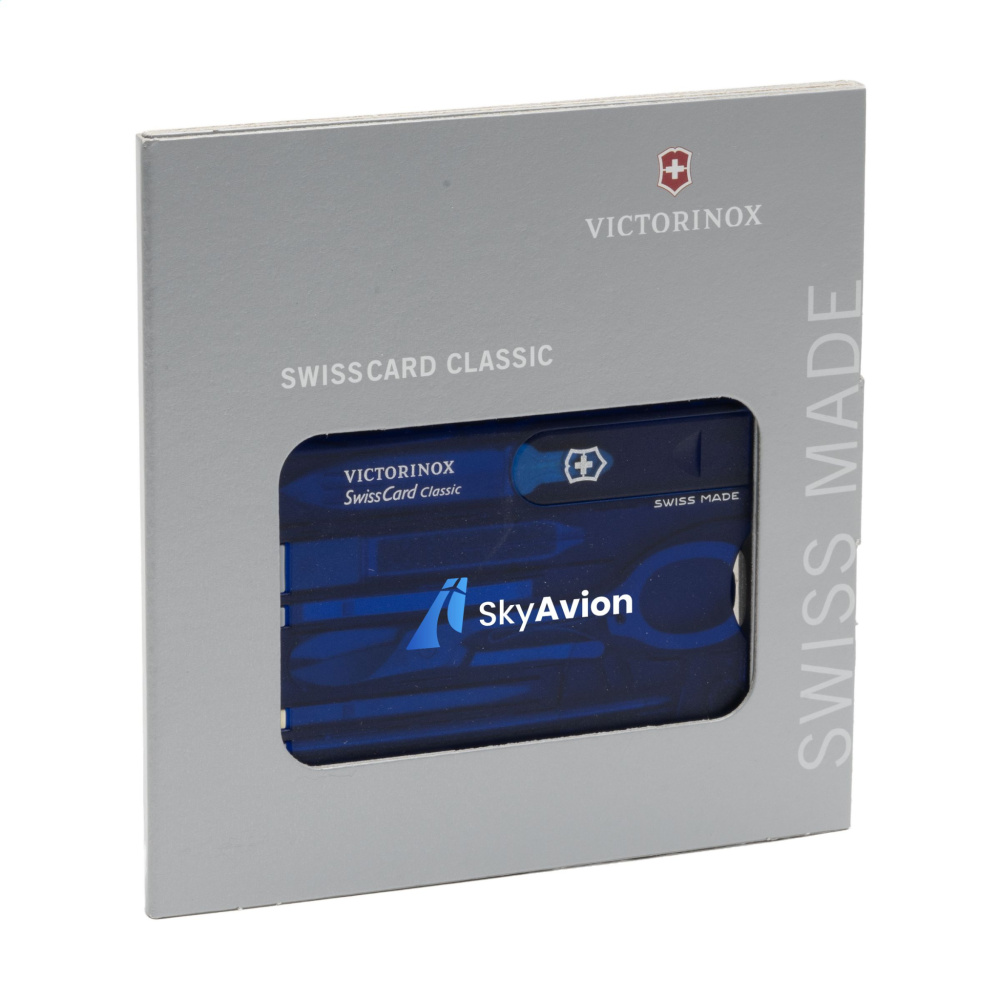 Логотрейд pекламные подарки картинка: Victorinox Swisscard Классик