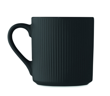 Лого трейд pекламные продукты фото: Ribbed ceramic mug mat 340 ml