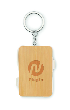 Логотрейд pекламные подарки картинка: Key ring charging cable