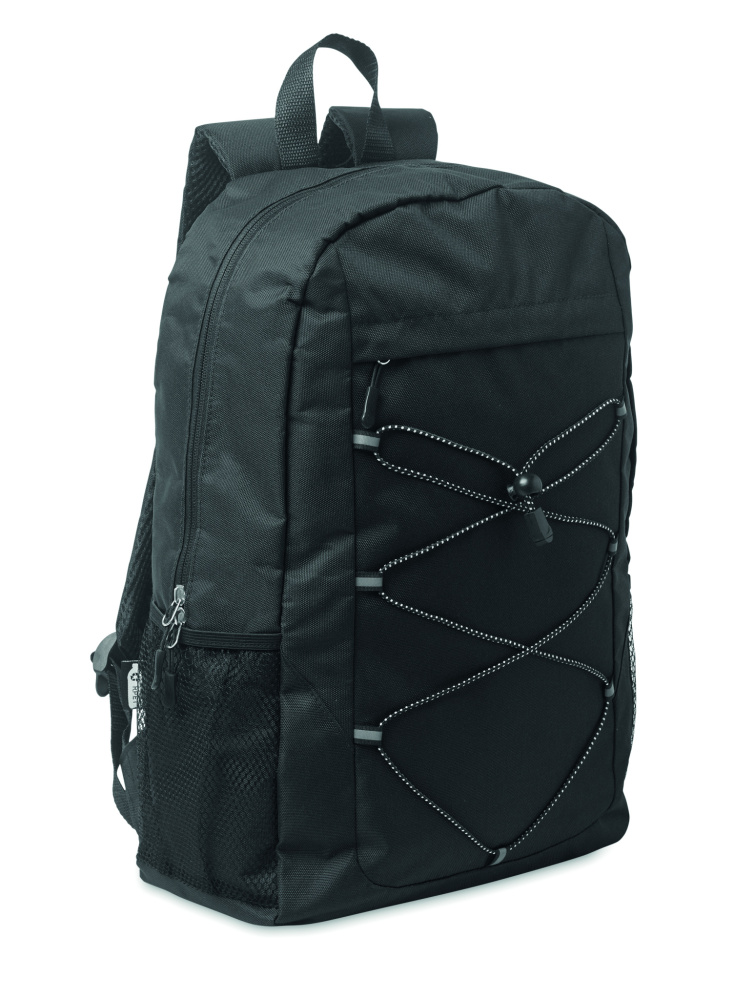 Логотрейд pекламные cувениры картинка: 600D RPET polyester backpack