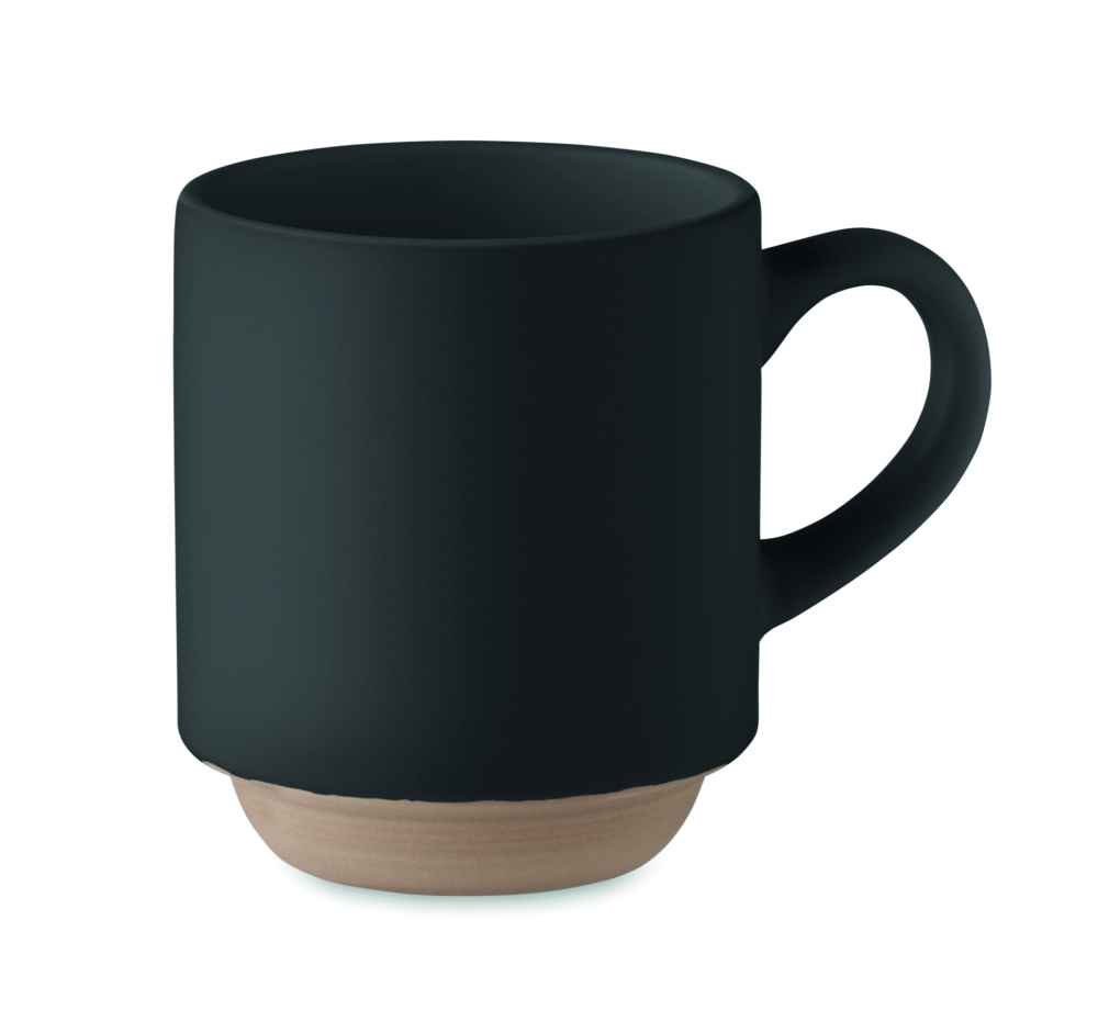 Логотрейд pекламные продукты картинка: Ceramic stackable mug 170 ml