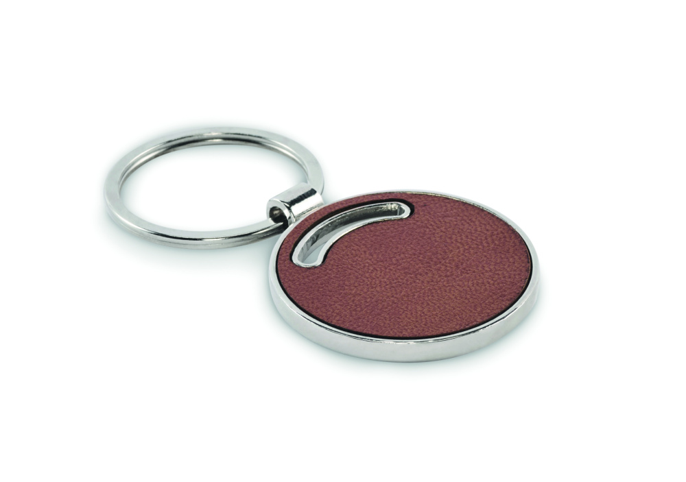 Логотрейд pекламные продукты картинка: Round shape key ring