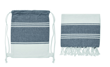 Логотрейд pекламные продукты картинка: Hammam towel drawstring set