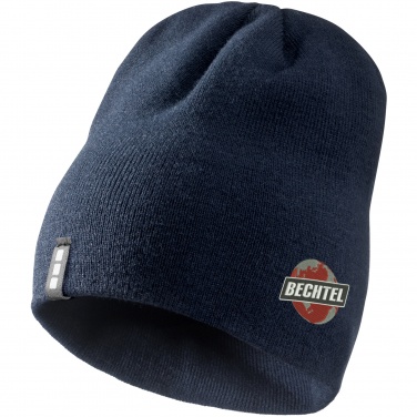 : Level beanie, marinblå