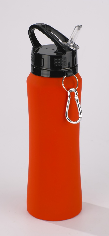 : Colorissimo puutel pehme joogipudel, 700 ml, oranž