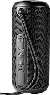 : Rugged Fabric vattentäta Bluetooth®-högtalare, svart