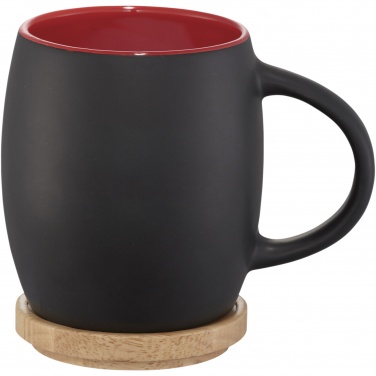 Logotrade profilreklam bild: Hearth mugg med underlägg i trä