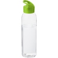 Sky flaska med transparent kropp, Lime / Transparent