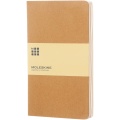 Moleskine Cahier Journal L – blankt papper, Kraft brun