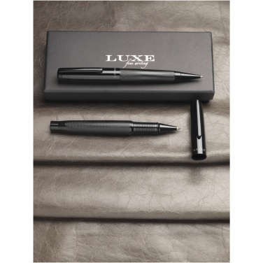 Logotrade profilprodukter bild: Gloss duo-penna i presentset