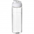 H2O Active® Vibe 850 ml sportflaska med uppfällbart lock, Transparent / Vit