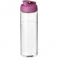 H2O Active® Vibe 850 ml sportflaska med uppfällbart lock, Transparent / Rosa