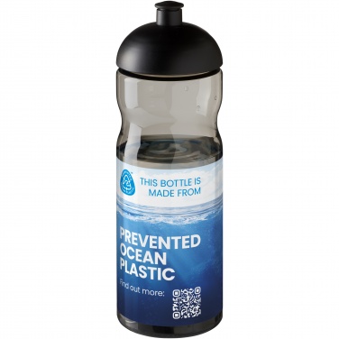 Logotrade profilprodukter bild: H2O Active® Eco Base 650 ml sportflaska med kupollock