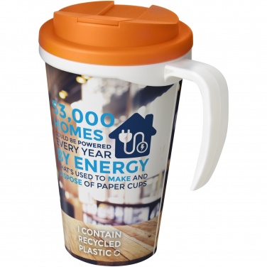 Logotrade reklamprodukter bild: Brite-Americano® Grande 350 ml mugg med spillsäkert lock