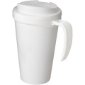 Americano® Grande 350 ml mugg med spillsäkert lock, Vit