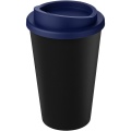 Americano® Eco 350 ml återvinningsbar mugg, Solid svart/blå