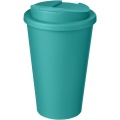 Americano® 350 ml mugg med spillsäkert lock, Aqua