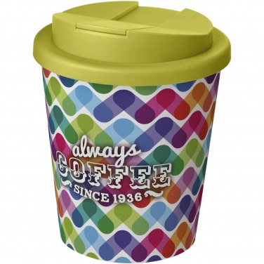 Logotrade presentreklam bild: Brite-Americano® Espresso 250 ml mugg med spillsäkert lock