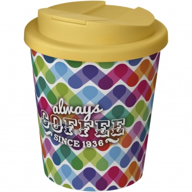 Logotrade presentreklam bild: Brite-Americano® Espresso 250 ml mugg med spillsäkert lock