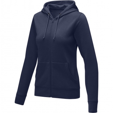 : Theron hoodie med dragkedja dam