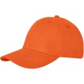 Davis 6-panels keps, Orange