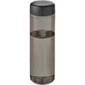 H2O Active® Vibe 850 ml vattenflaska med skruvlock, Träkol / Solid svart