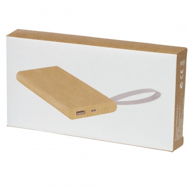 Logotrade kampanjprodukter bild: Tulda 5000 mAh powerbank bambu