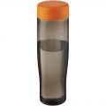 H2O Active® Eco Tempo 700 ml sportflaska med skruvlock, Orange / Träkol