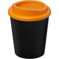 Americano® Espresso Eco 250 ml återvunnen termomugg, Solid svart/orange