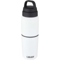 CamelBak® MultiBev vakuumisolerad 500 ml flaska i rostfritt stål med 350 ml kopp, Vit