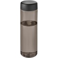 H2O Active® Eco Vibe 850 ml vattenflaska med skruvlock , Träkol / Solid svart