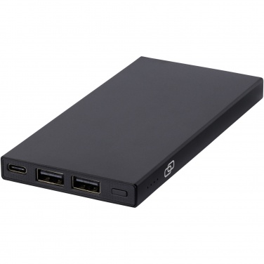 Logotrade profilprodukter bild: Connect 5 000 mAh powerbank av återvunnen aluminium 