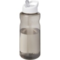 H2O Active® Eco Big Base 1-liters sportflaska med piplock, Träkol / Vit