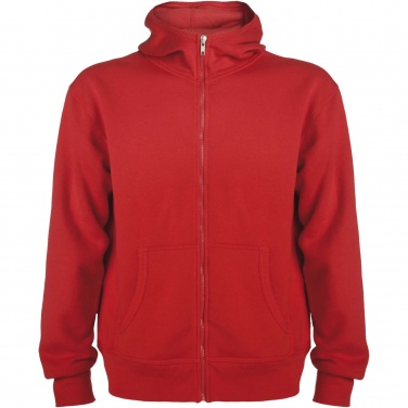 : Montblanc unisex hoodie med hellång dragkedja